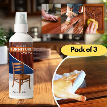 All In One Furniture Polish 450 gm Pack of 3 mxf3h1-4f