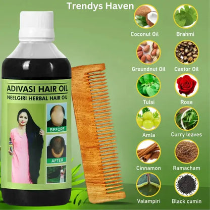 Adivasi Neelgiri Herbal Hair Oil 125ml Each mxf3h1-4f