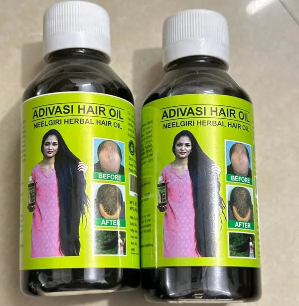 Adivasi Neelgiri Herbal Hair Oil 125ml Each mxf3h1-4f