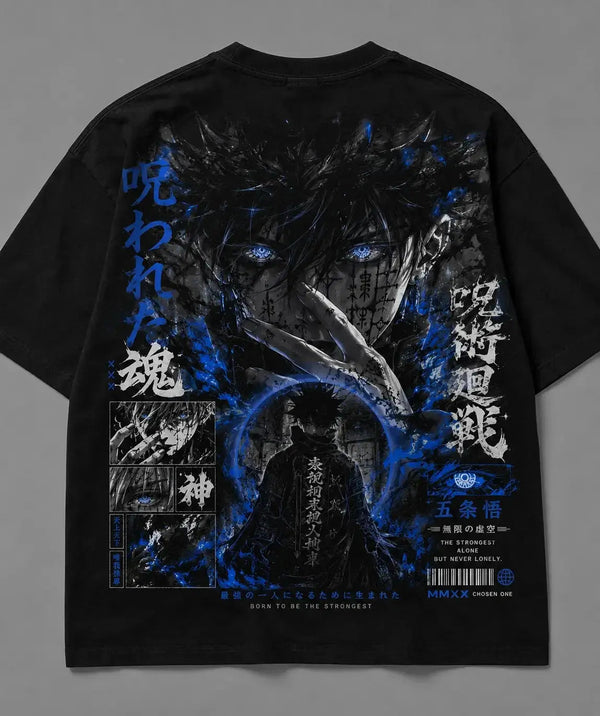 Gojo Satoru Oversized T-Shirt - Tejank Store